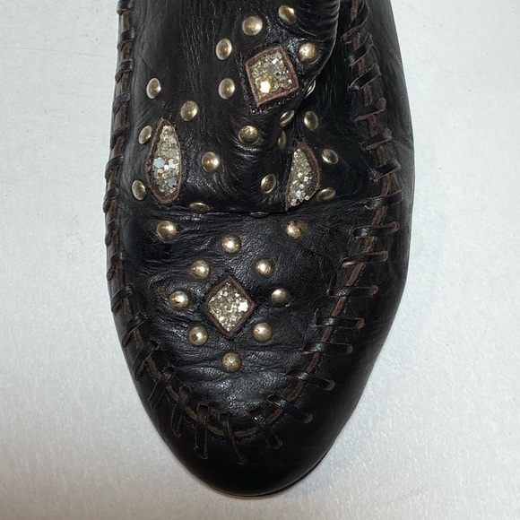 Authentic Cher Owned Italian Leather Boots Custom Cert Authenticity OfferWelcome - Picture 4 of 14